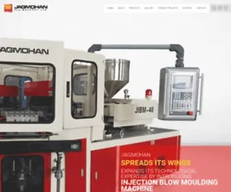 Jagmohan.com(Blow Moulding Machine Manufacturers in Mumbai) Screenshot