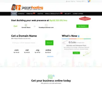 JagoanDomain.com(Supersite) Screenshot