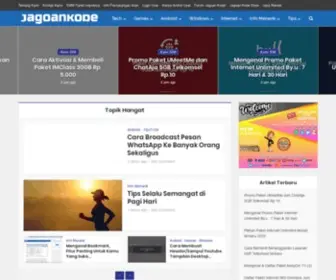 Jagoankode.com(Situs Resmi Jagoan Kode Group Indonesia) Screenshot