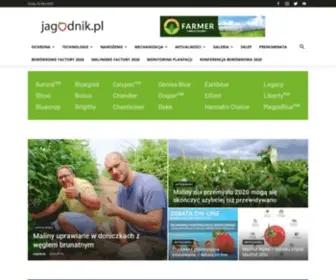 Jagodnik.pl(Uprawa truskawek) Screenshot