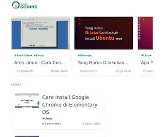 Jagongoding.com(Jago Ngoding) Screenshot