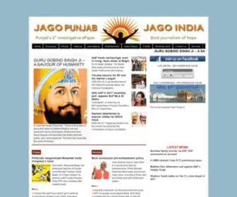 Jagopunjabjagoindia.com(Punjab news) Screenshot