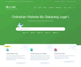 Jagowebhosting.com(Web Hosting Murah Unlimited di Indonesia Gratis Daftar Domain) Screenshot