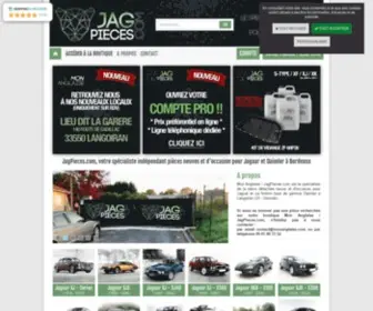 Jagpieces.com(Mon Anglaise) Screenshot