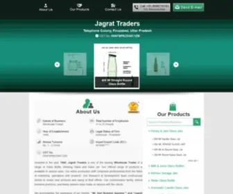 Jagrattraders.com(Jagrat Traders) Screenshot