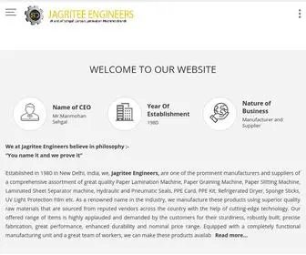 Jagritee-Engineers.co.in(Jagritee Engineers) Screenshot