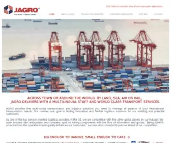 Jagro.com(JAGRO International Customs Brokers & Freight Forwarders) Screenshot