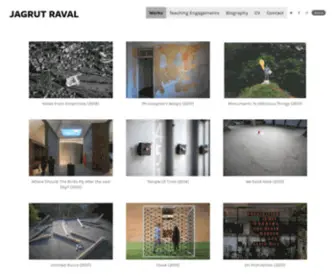 Jagrutraval.com(Jagrut Raval) Screenshot