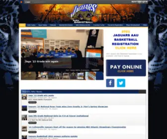 Jagsbball.com(Jaguars AAU Basketball) Screenshot