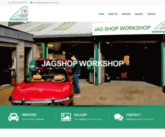 Jagshopworkshop.com(Jagshop Workshop London) Screenshot