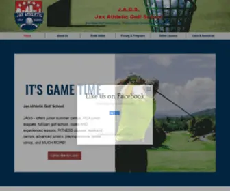 JagsjaxathleticGolfschool.com(Jax Athletic Golf2) Screenshot