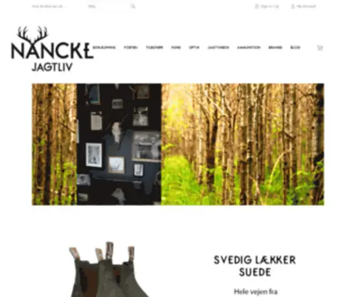 Jagtliv.dk(Nancke Jagtliv jagtbutik) Screenshot