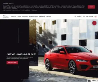 Jaguar-Kuwait.com(Jaguar Luxury Sports) Screenshot