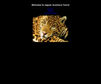 Jaguaraventuratours.com(Jaguar Aventura Tours) Screenshot