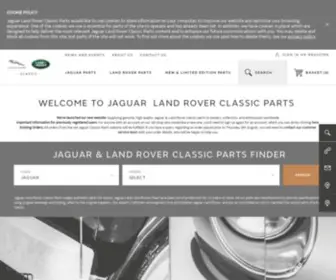 JaguarclassicParts.com(Genuine & Authentic Classic Parts) Screenshot