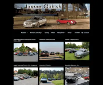 Jaguarclub.sk(Jaguarclub) Screenshot