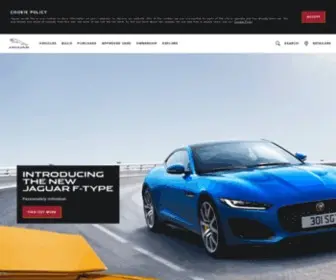 Jaguar.co.za(Luxury Sports Cars and SUVs) Screenshot