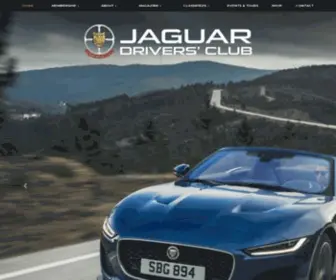 Jaguardriver.co.uk(The Jaguar Drivers' Club) Screenshot