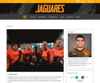 Jaguares.com.ar(SUPER RUGBY) Screenshot