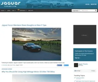Jaguarforums.com(Jaguar Forums) Screenshot