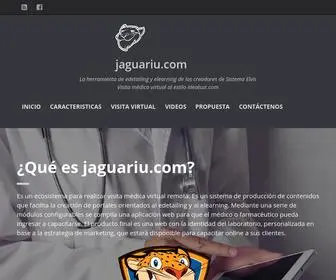 Jaguariu.com(La herramienta de visita virtual de los creadores de Sistema Elvis) Screenshot