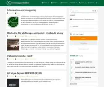 Jaguarklubben.se(Svenska Jaguarklubben) Screenshot
