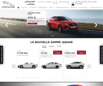 Jaguarlaval.com(Concessionnaire Jaguar à Laval) Screenshot