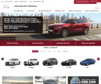 Jaguaroftacoma.com(New Jaguar & Pre) Screenshot