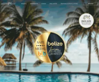 Jaguarreefbelize.com(The Most Compete Vacation Destination in Belize) Screenshot