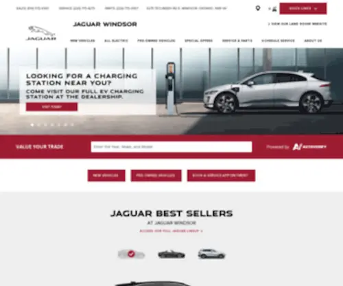 Jaguarwindsor.com(Jaguar Windsor) Screenshot