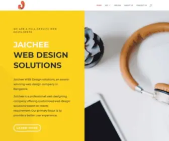 Jaichee.com(Jaichee Web Design Solutions) Screenshot