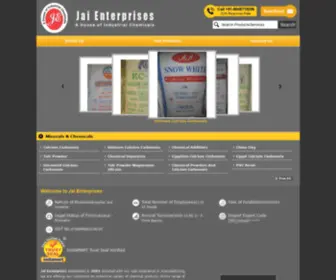 Jaichemicals.com(Jai Enterprises) Screenshot