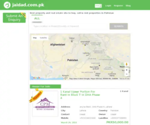 Jaidad.com.pk Screenshot