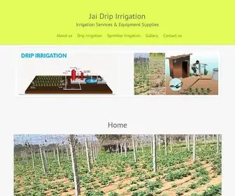 Jaidripirrigation.com(Irrigation Services & Equipment Supplies) Screenshot