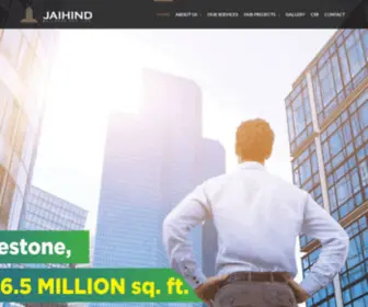 Jaihindbuilders.com(Jaihind Builders) Screenshot