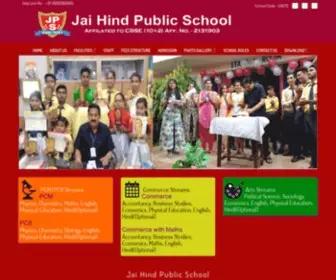 Jaihindpublicschool.in(Jai Hind Public School) Screenshot