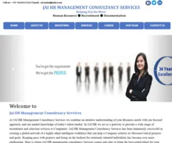 Jaihr.com(Jai HR Management Consultancy Services) Screenshot