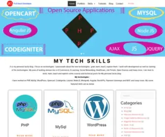 Jaiksingh.com(Full Stack Developer) Screenshot
