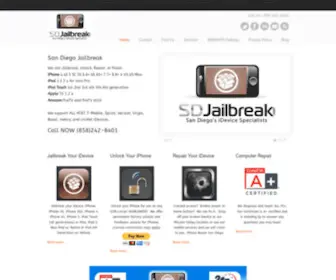 Jailbreaksd.com(IPhone Repair San Diego iPhone Repair) Screenshot