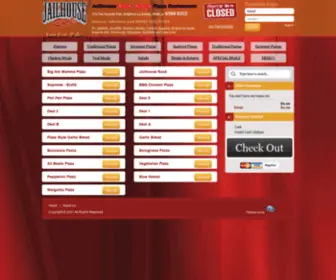 Jailhousepizza.com.au(Jailhouse Rock Pizza @ Brighton) Screenshot