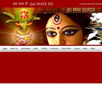 Jaimaamansadevi.com(ॐ Jai Mata Di ॐ) Screenshot