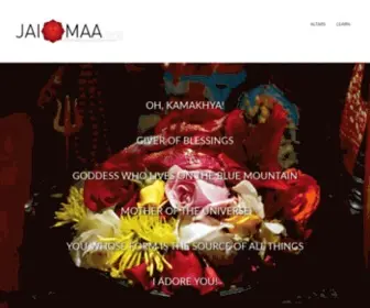 Jaimaa.org(Jai MAA) Screenshot