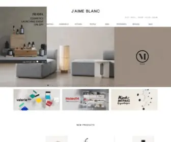 Jaimeblanc.com(짐블랑) Screenshot
