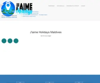 Jaimeholidaysmv.com(J'aime Holidays Maldives) Screenshot