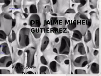 Jaimemichel.com(Doctor Jaime Michel) Screenshot