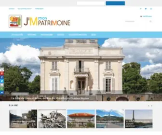 Jaimemonpatrimoine.fr(J'Aime Mon Patrimoine) Screenshot