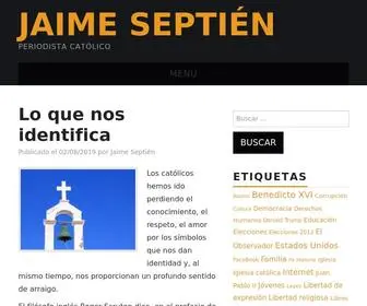 Jaimeseptien.com(Jaime Septién) Screenshot