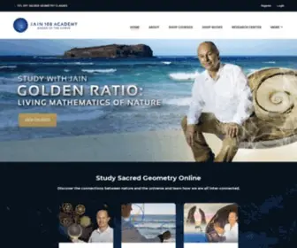 Jain108Academy.com(International research centre led by jain 108) Screenshot