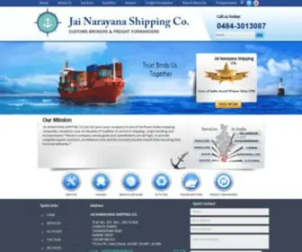 Jainarayana.com(JAI NARAYANA SHIPPING CO) Screenshot