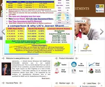 Jainbima.com(jainbima) Screenshot